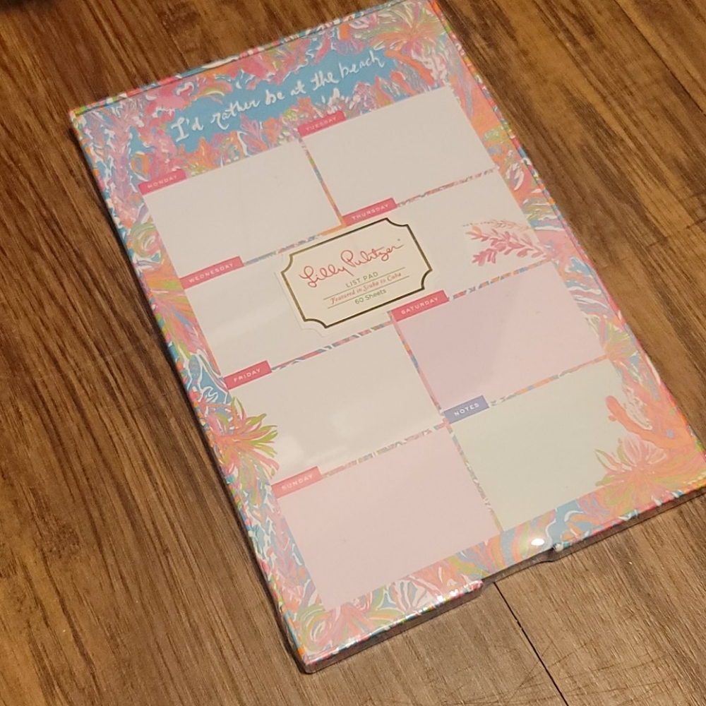 Lilly Pulitzer Weekly Planner Pad